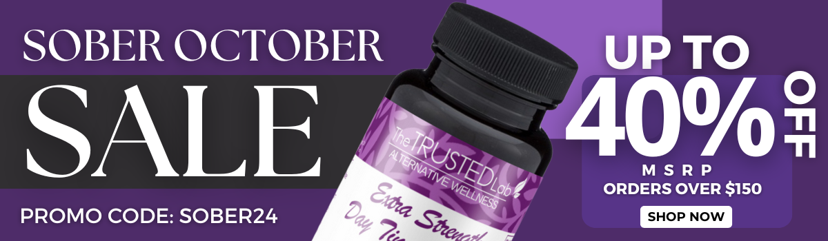 SOBER OCTOBER SALES BANNER